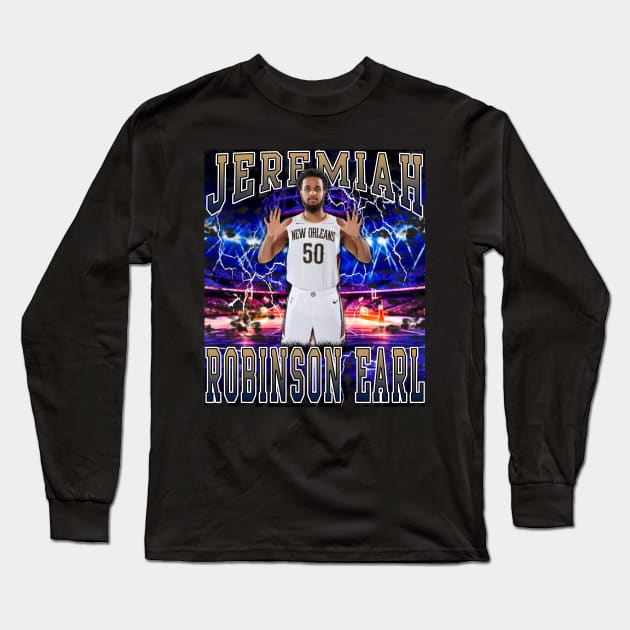 Jeremiah Robinson Earl Long Sleeve T-Shirt by Gojes Art